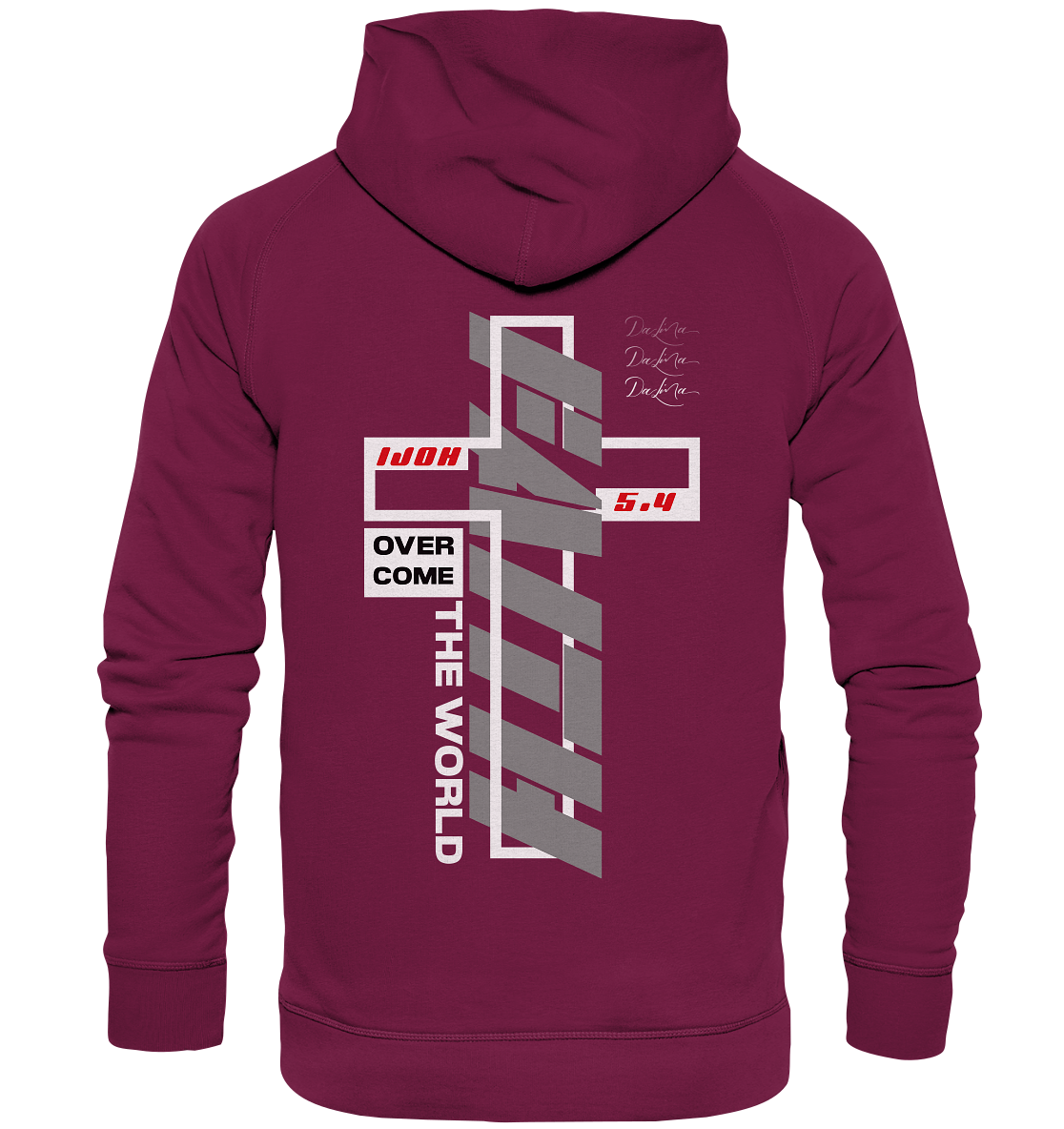 Faith overcome the world - Basic Hoodie