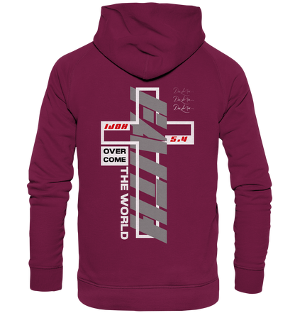 Faith overcome the world - Basic Hoodie