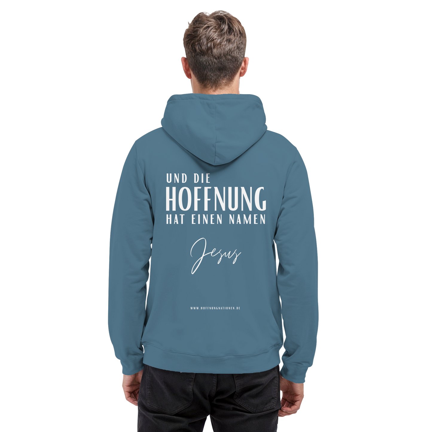 Die Hoffnung hat einen Namen - Jesus - Basic Unisex Hoodie
