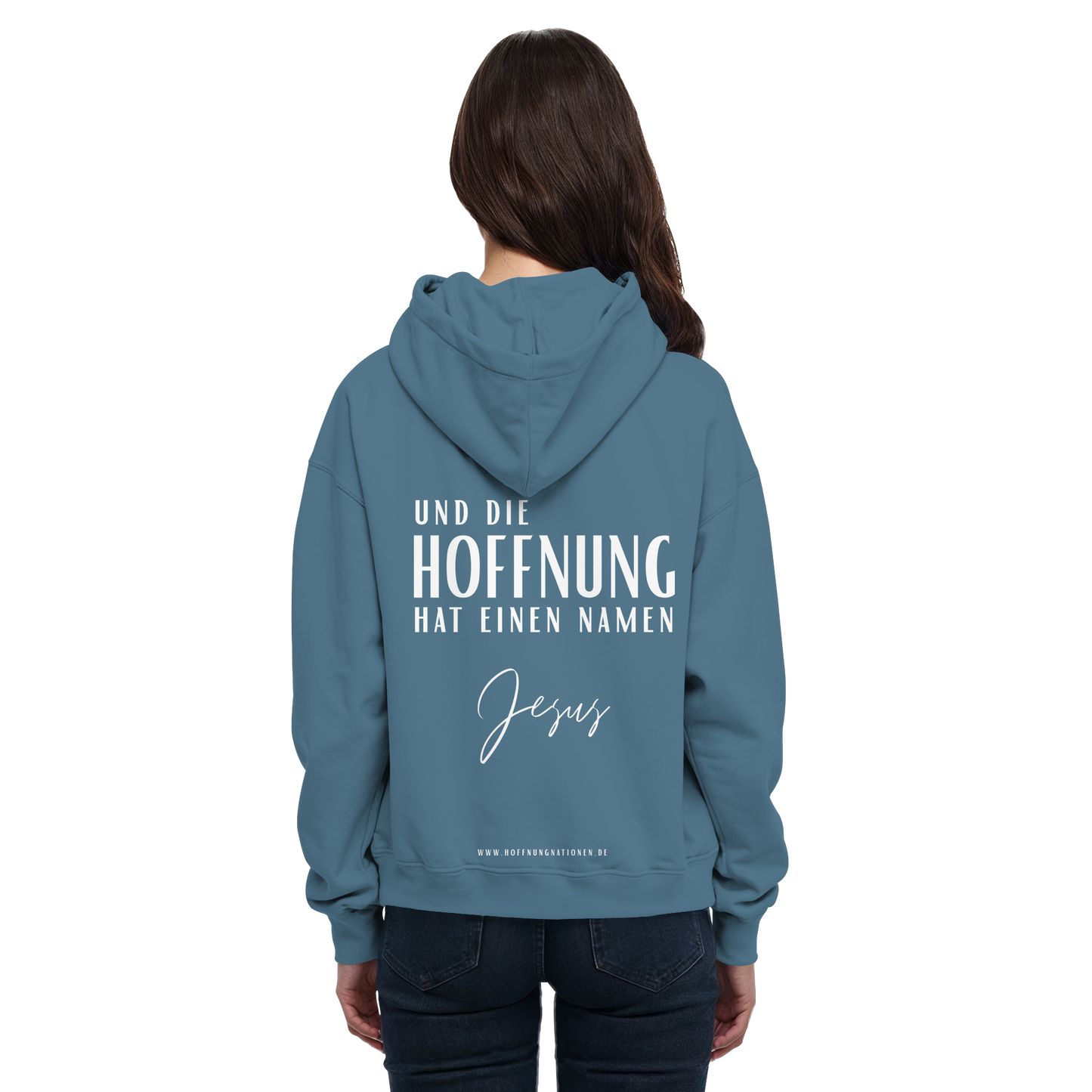 Die Hoffnung hat einen Namen - Jesus - Basic Unisex Hoodie
