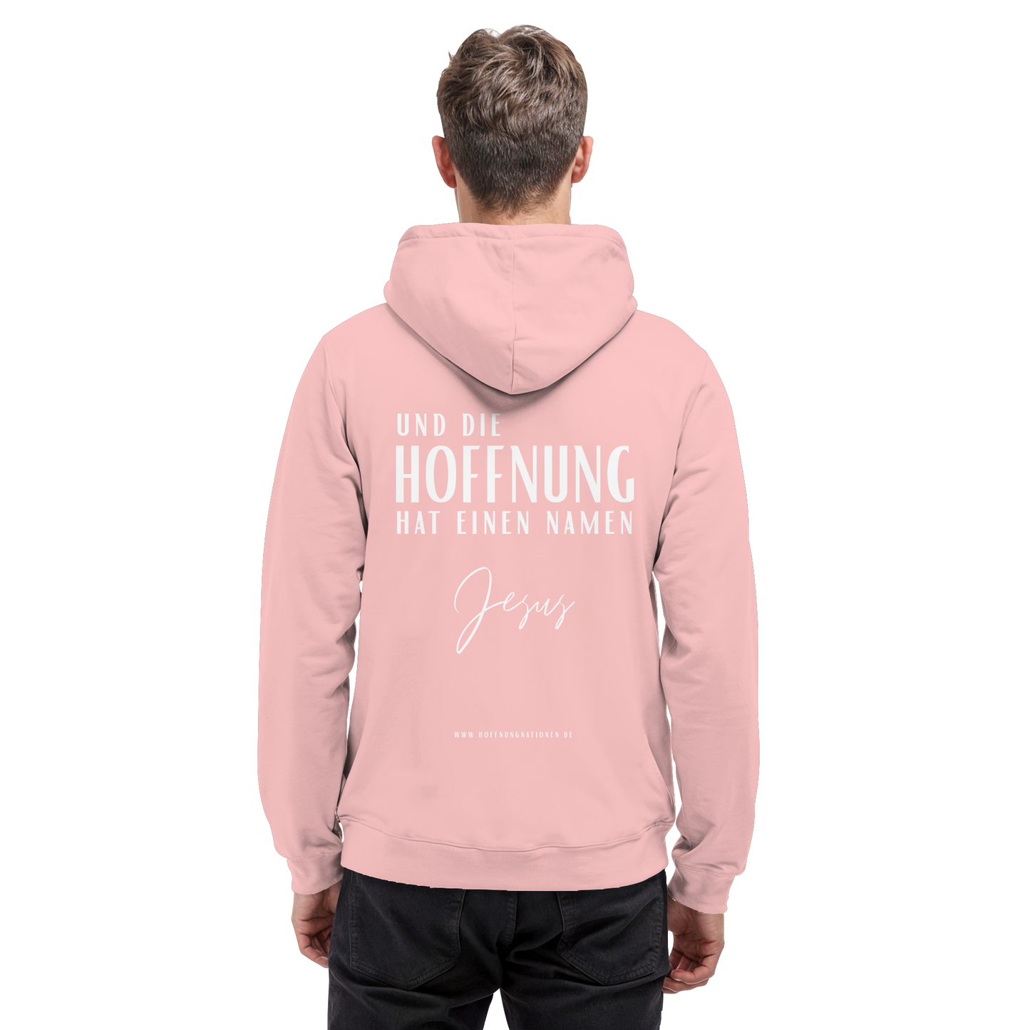 Die Hoffnung hat einen Namen - Jesus - Basic Unisex Hoodie