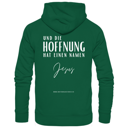 Die Hoffnung hat einen Namen - Jesus - Basic Unisex Hoodie