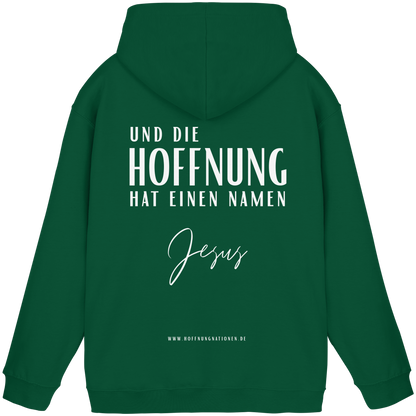 Die Hoffnung hat einen Namen - Jesus - Basic Unisex Hoodie