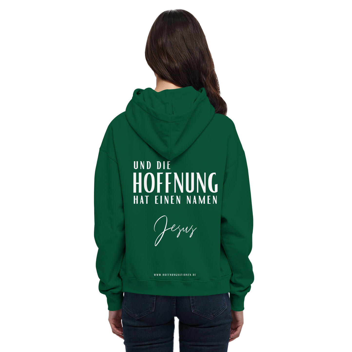 Die Hoffnung hat einen Namen - Jesus - Basic Unisex Hoodie