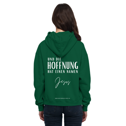 Die Hoffnung hat einen Namen - Jesus - Basic Unisex Hoodie
