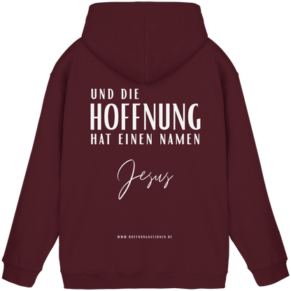 Die Hoffnung hat einen Namen - Jesus - Basic Unisex Hoodie