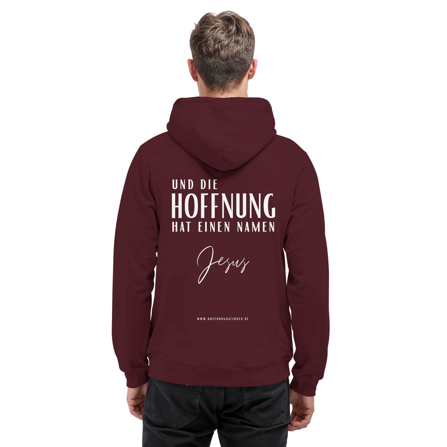 Die Hoffnung hat einen Namen - Jesus - Basic Unisex Hoodie