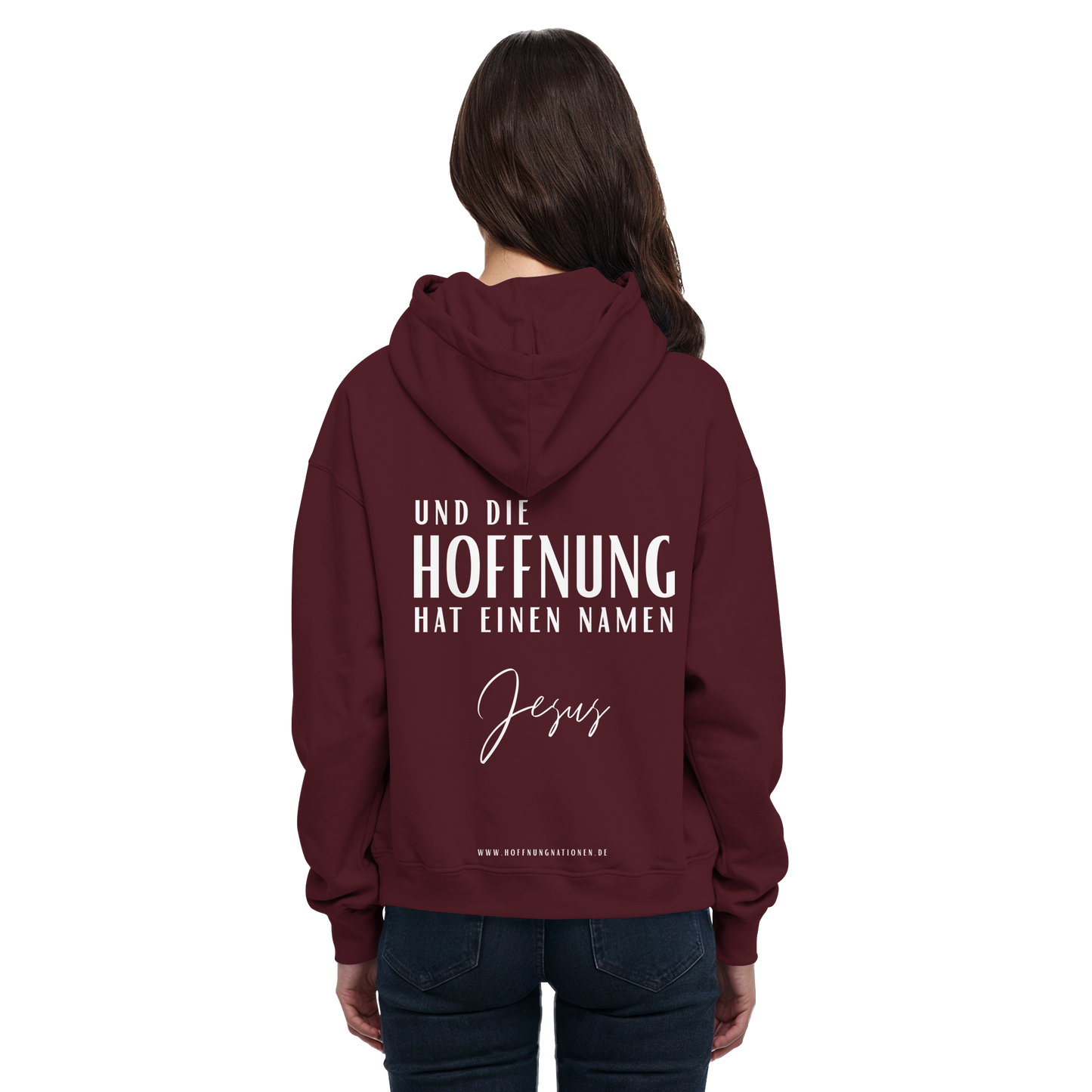 Die Hoffnung hat einen Namen - Jesus - Basic Unisex Hoodie