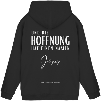 Die Hoffnung hat einen Namen - Jesus - Basic Unisex Hoodie