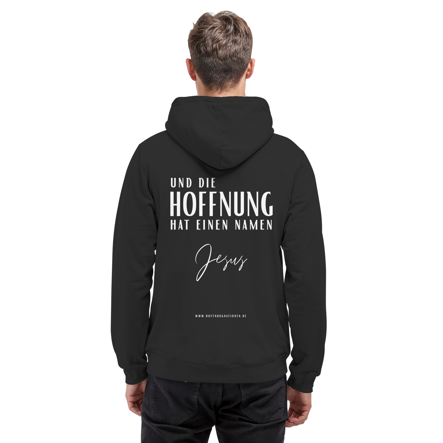Die Hoffnung hat einen Namen - Jesus - Basic Unisex Hoodie