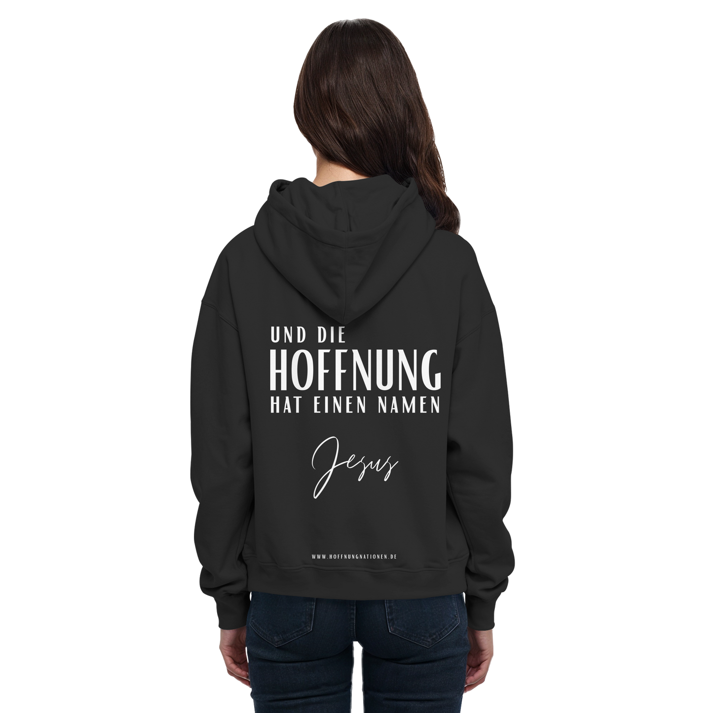 Die Hoffnung hat einen Namen - Jesus - Basic Unisex Hoodie