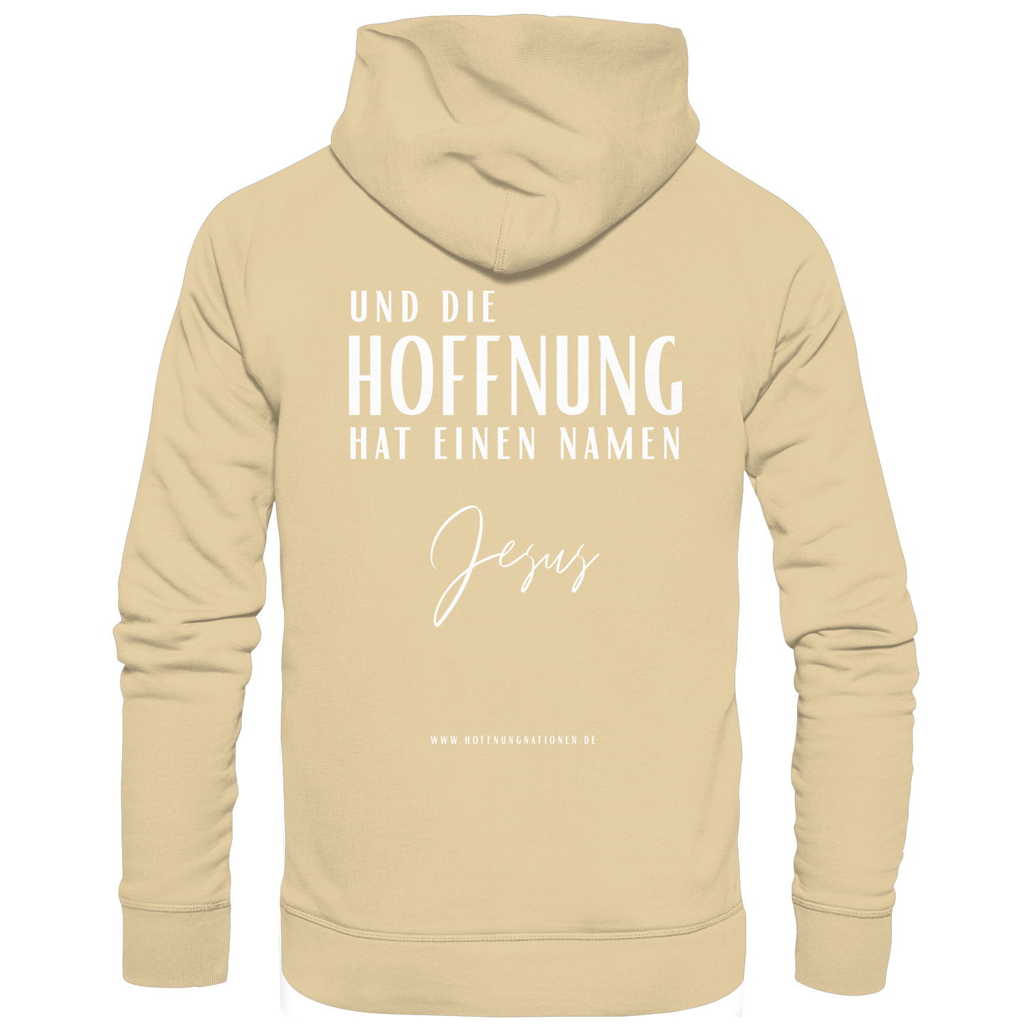 Die Hoffnung hat einen Namen - Jesus - Basic Unisex Hoodie