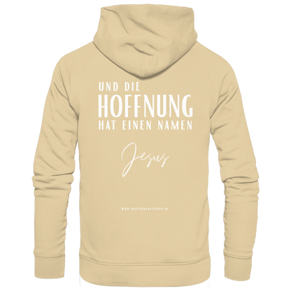 Die Hoffnung hat einen Namen - Jesus - Basic Unisex Hoodie