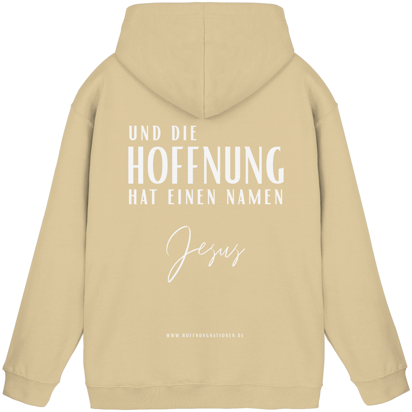 Die Hoffnung hat einen Namen - Jesus - Basic Unisex Hoodie