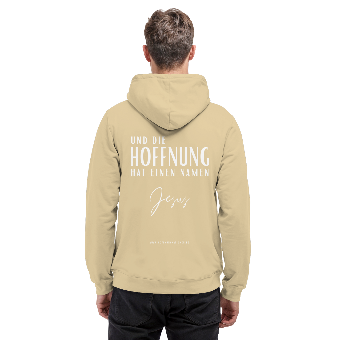 Die Hoffnung hat einen Namen - Jesus - Basic Unisex Hoodie