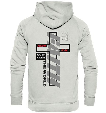 Faith overcome the world - Basic Hoodie