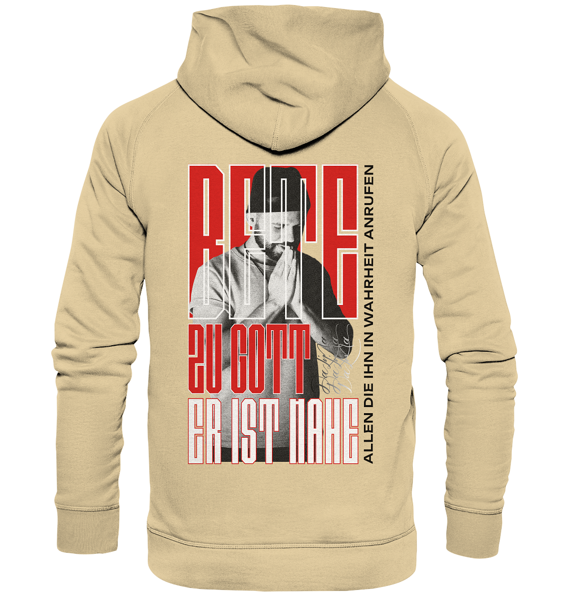 Bete zu Gott - Er ist nahe - Basic Hoodie