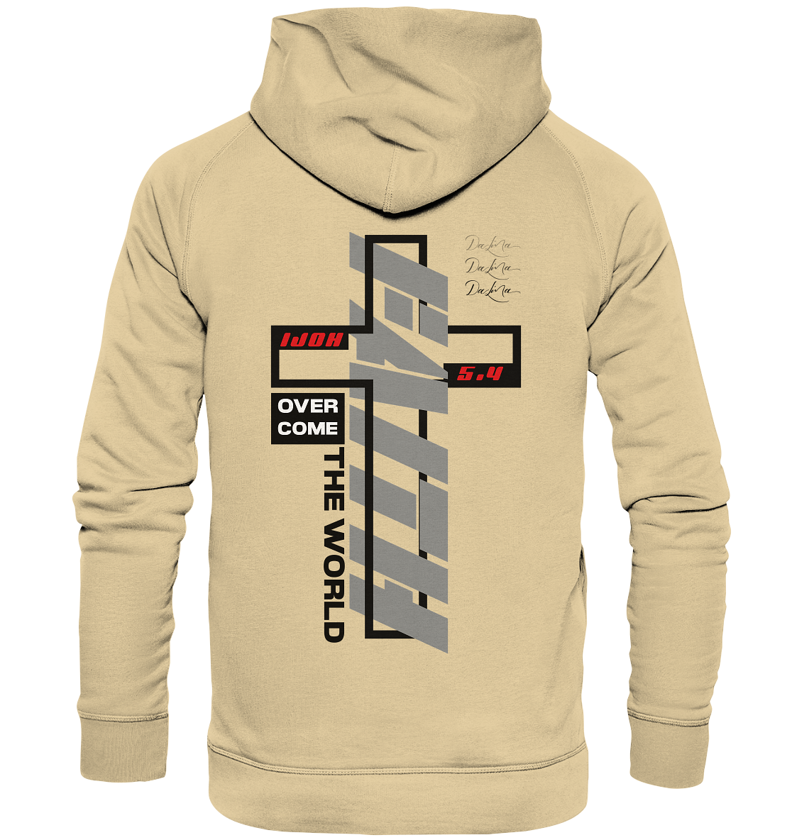 Faith overcome the world - Basic Hoodie