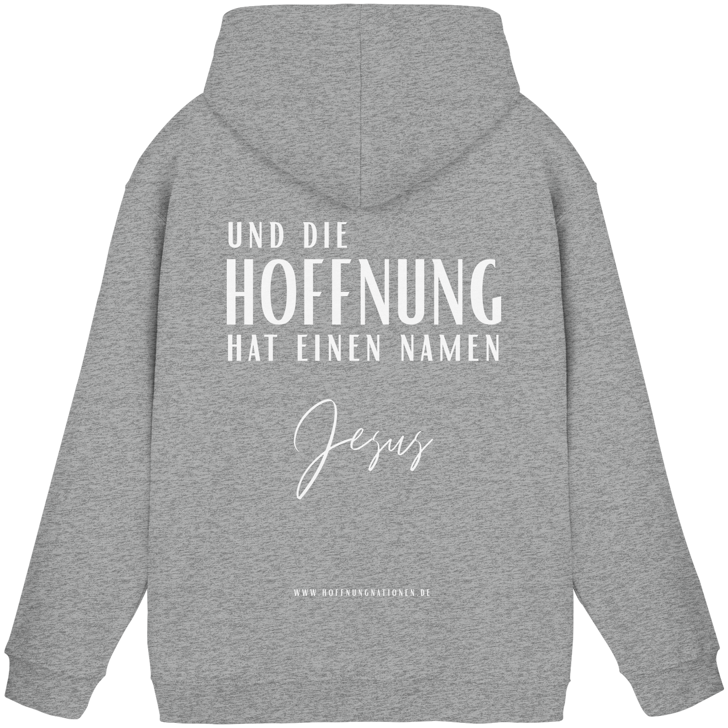 Die Hoffnung hat einen Namen - Jesus - Basic Unisex Hoodie
