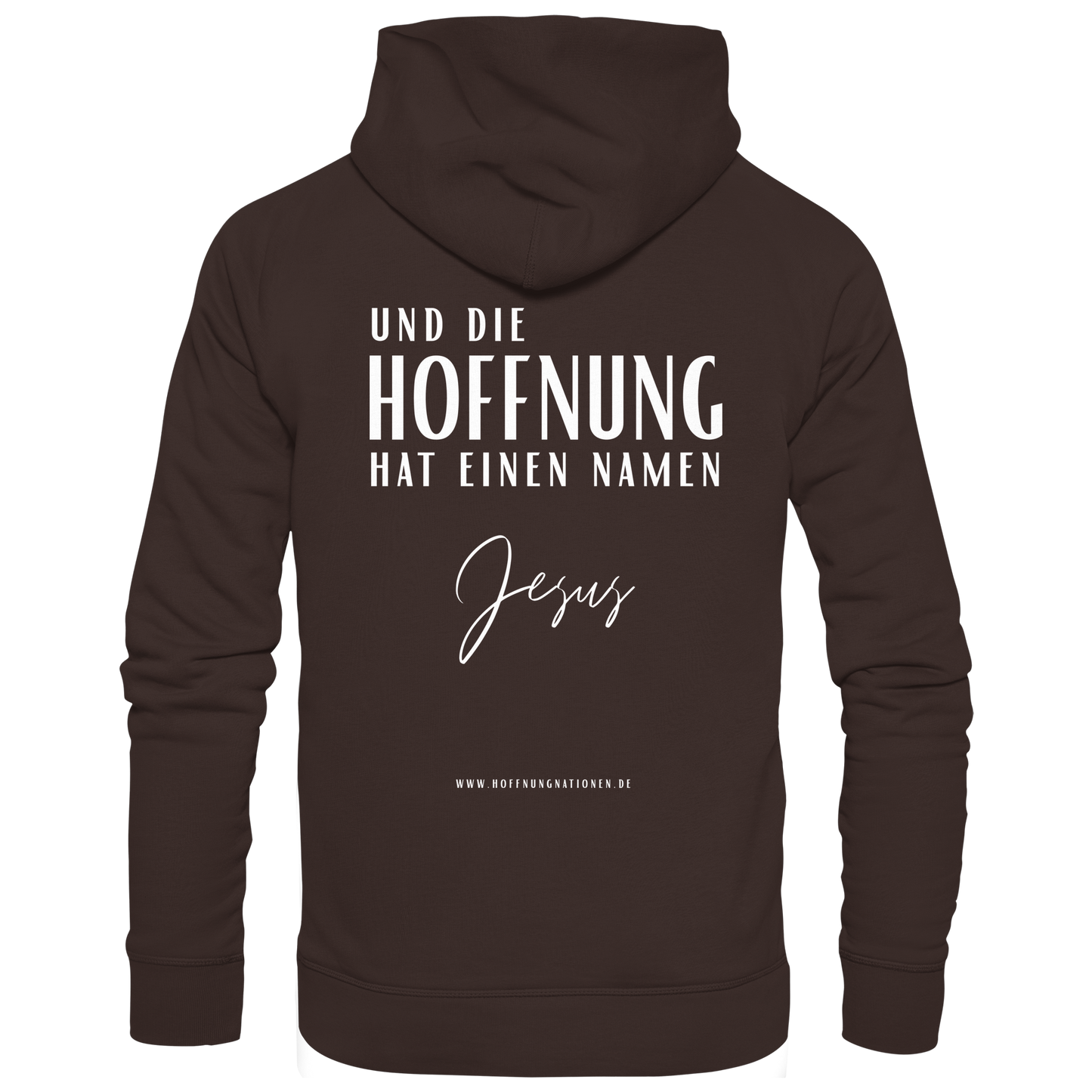 Die Hoffnung hat einen Namen - Jesus - Basic Unisex Hoodie