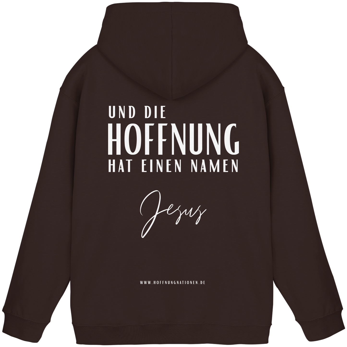 Die Hoffnung hat einen Namen - Jesus - Basic Unisex Hoodie