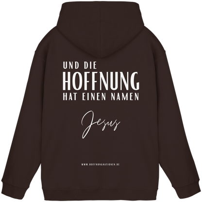 Die Hoffnung hat einen Namen - Jesus - Basic Unisex Hoodie