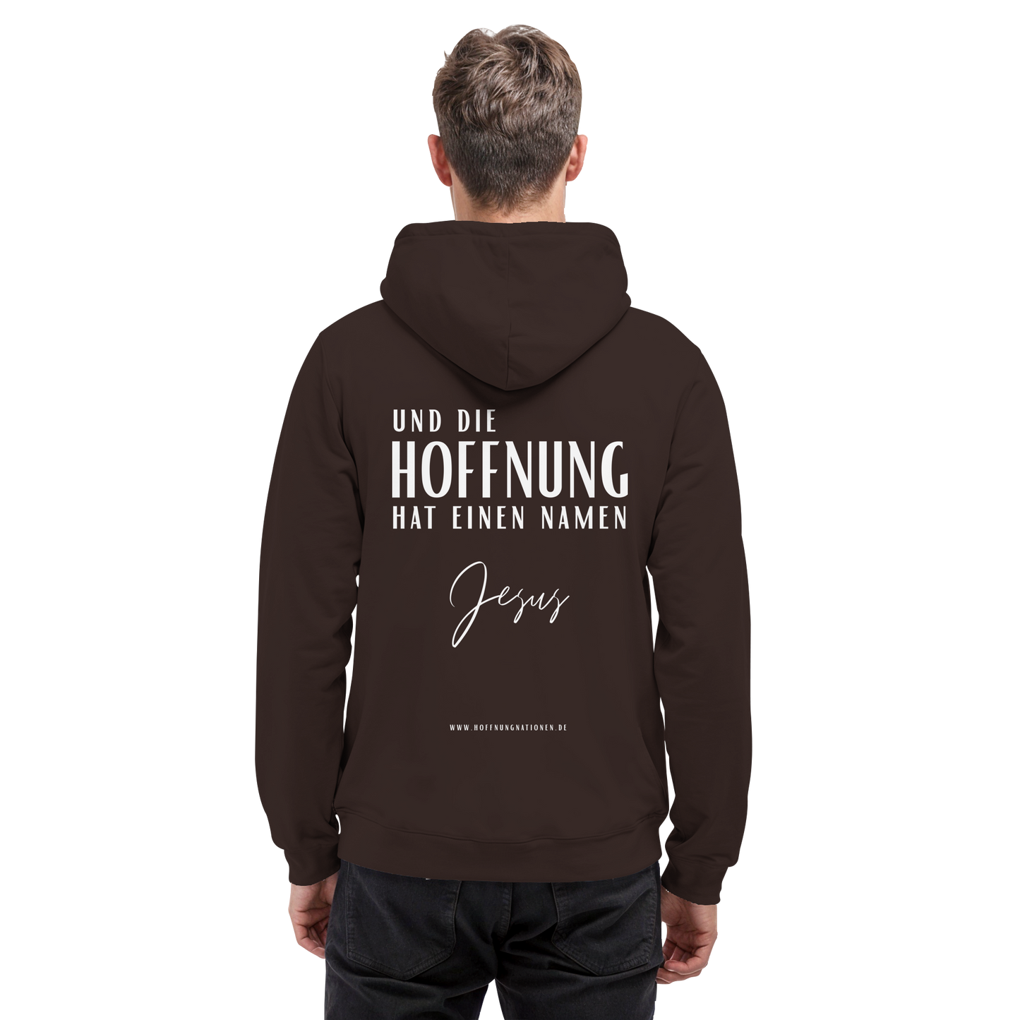 Die Hoffnung hat einen Namen - Jesus - Basic Unisex Hoodie