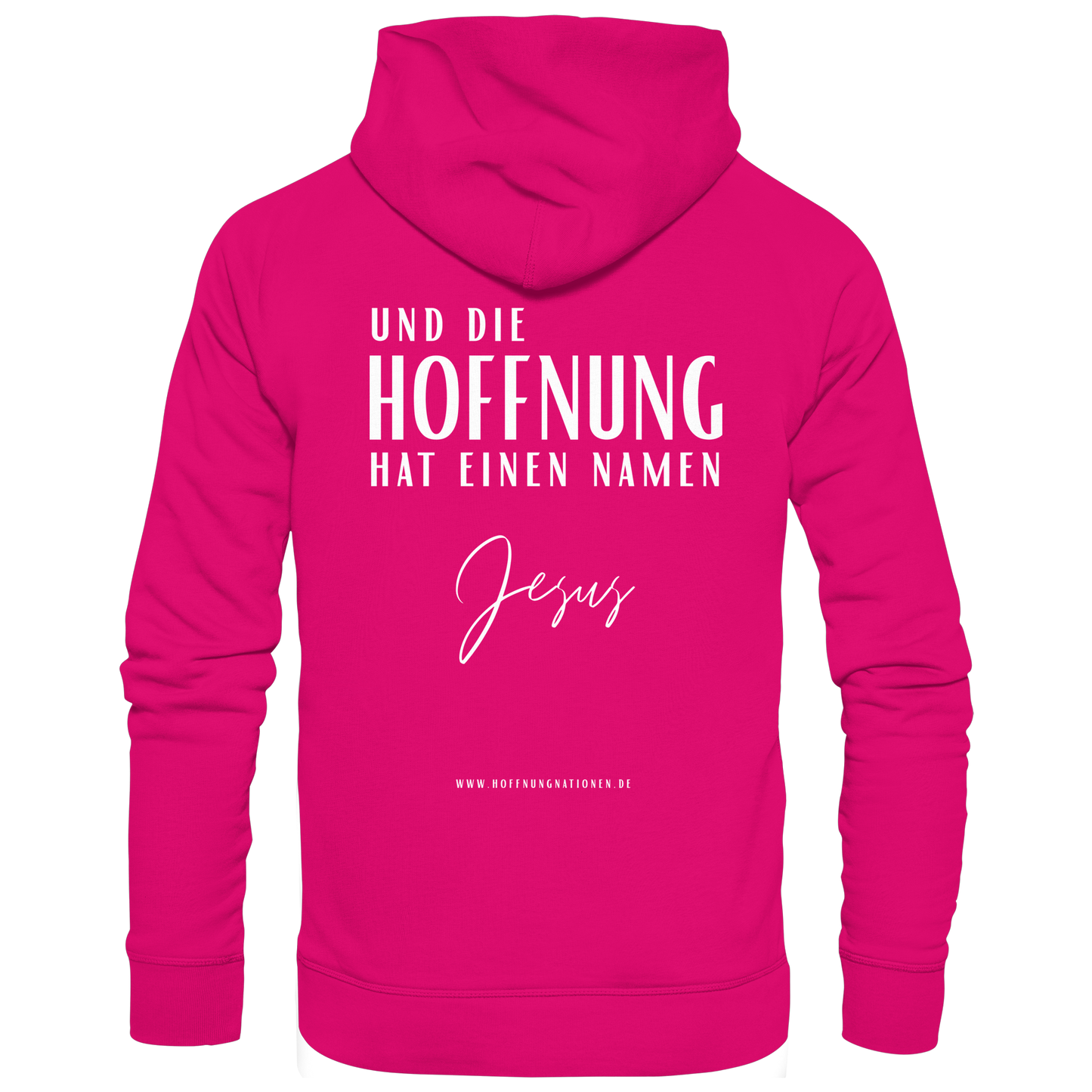 Die Hoffnung hat einen Namen - Jesus - Basic Unisex Hoodie