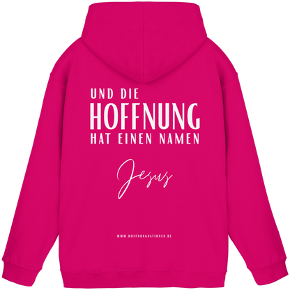Die Hoffnung hat einen Namen - Jesus - Basic Unisex Hoodie