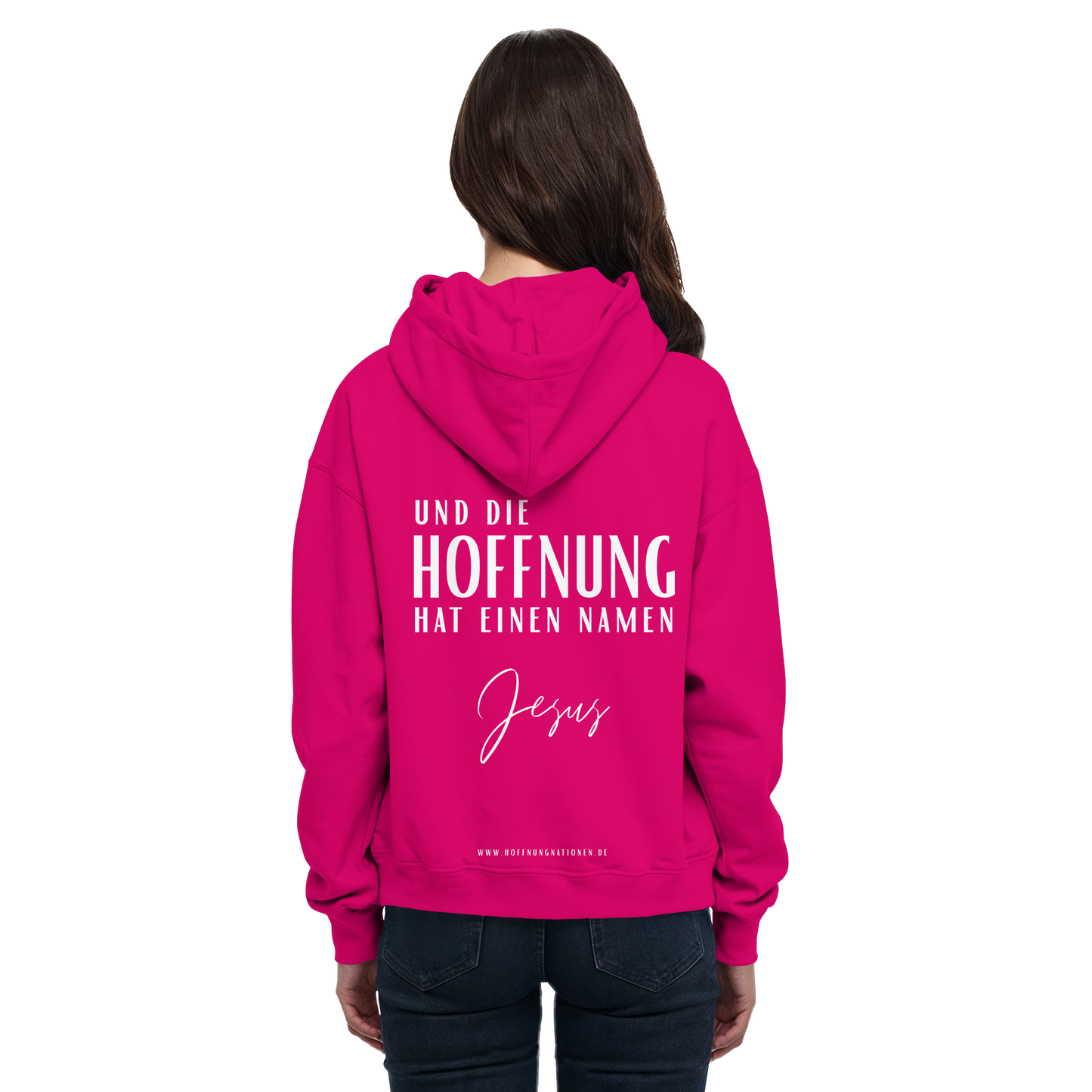 Die Hoffnung hat einen Namen - Jesus - Basic Unisex Hoodie