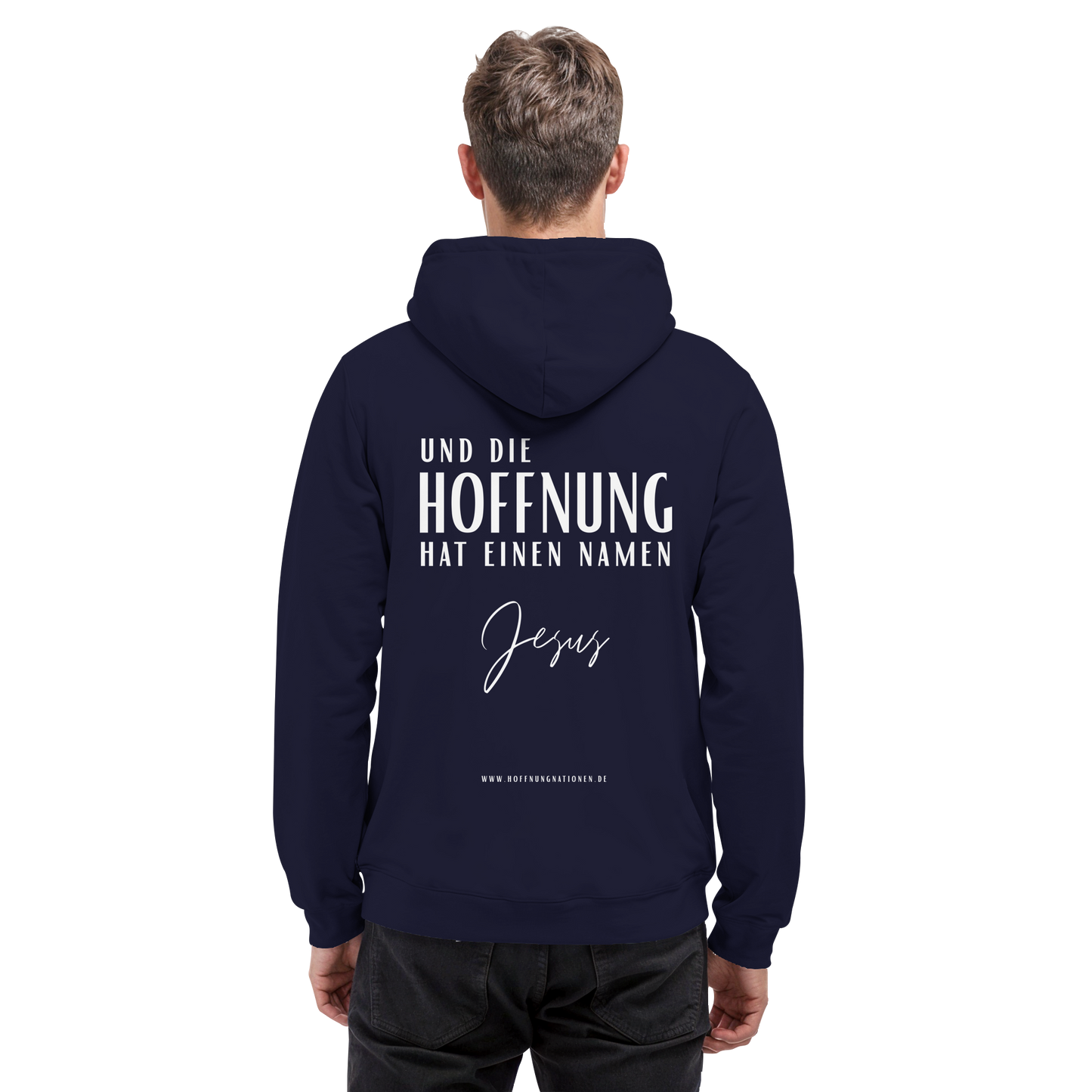 Die Hoffnung hat einen Namen - Jesus - Basic Unisex Hoodie