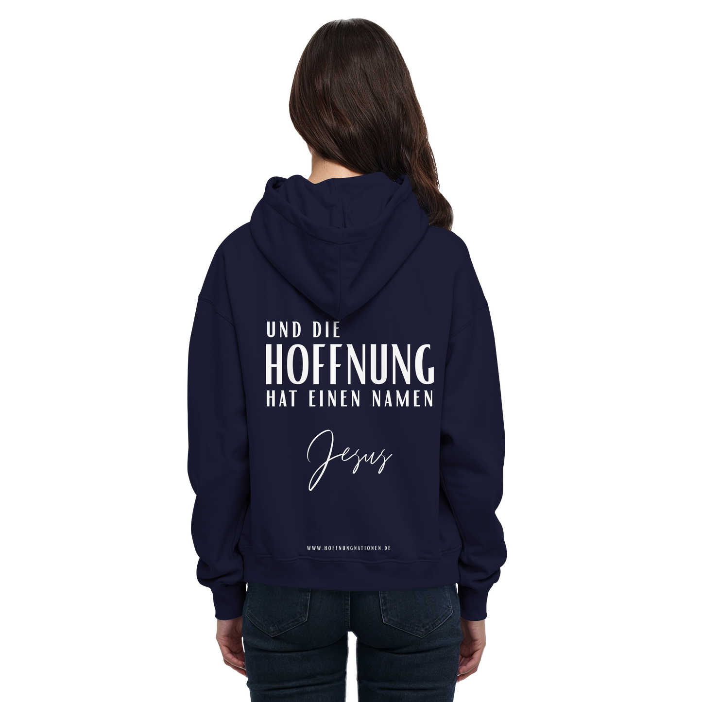 Die Hoffnung hat einen Namen - Jesus - Basic Unisex Hoodie
