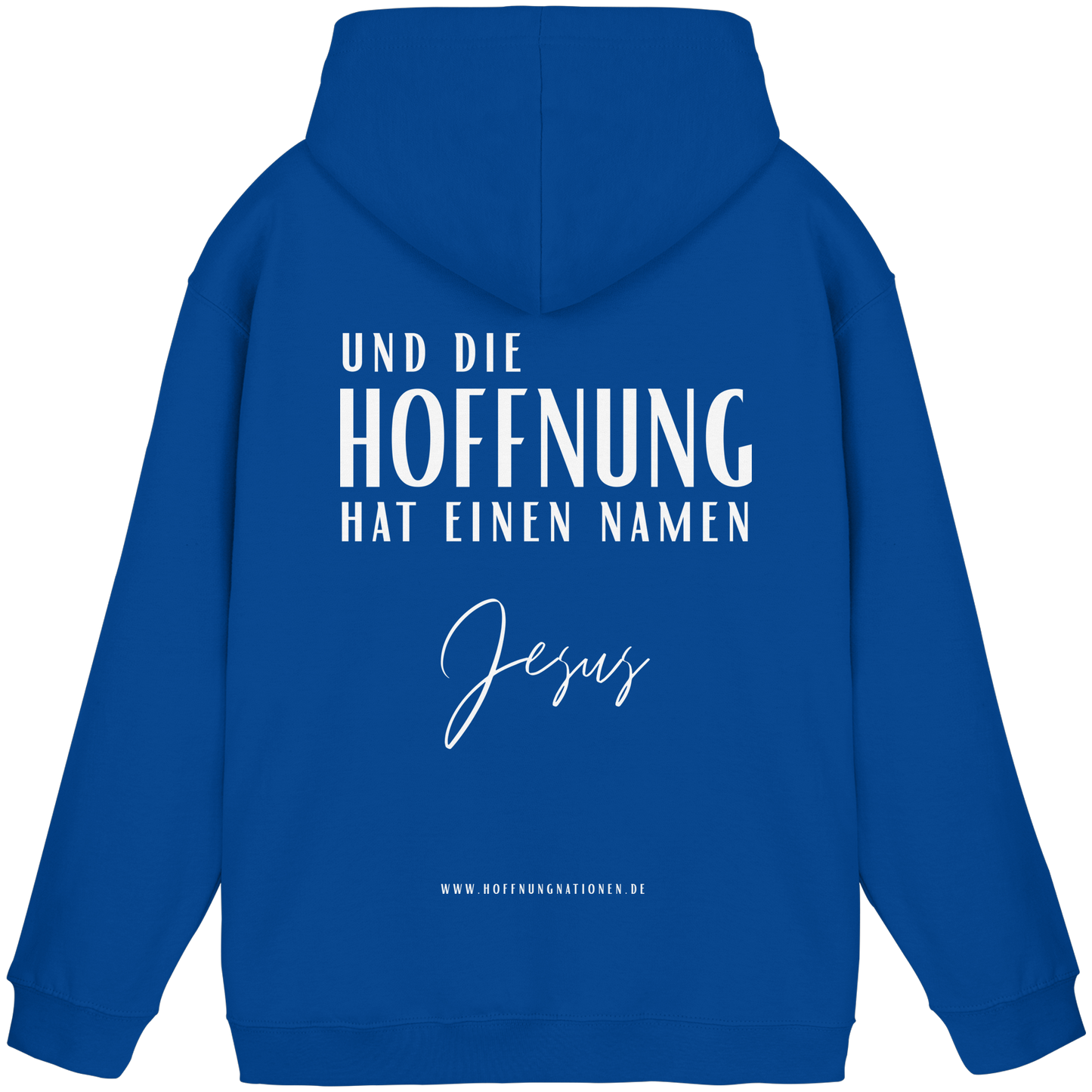 Die Hoffnung hat einen Namen - Jesus - Basic Unisex Hoodie
