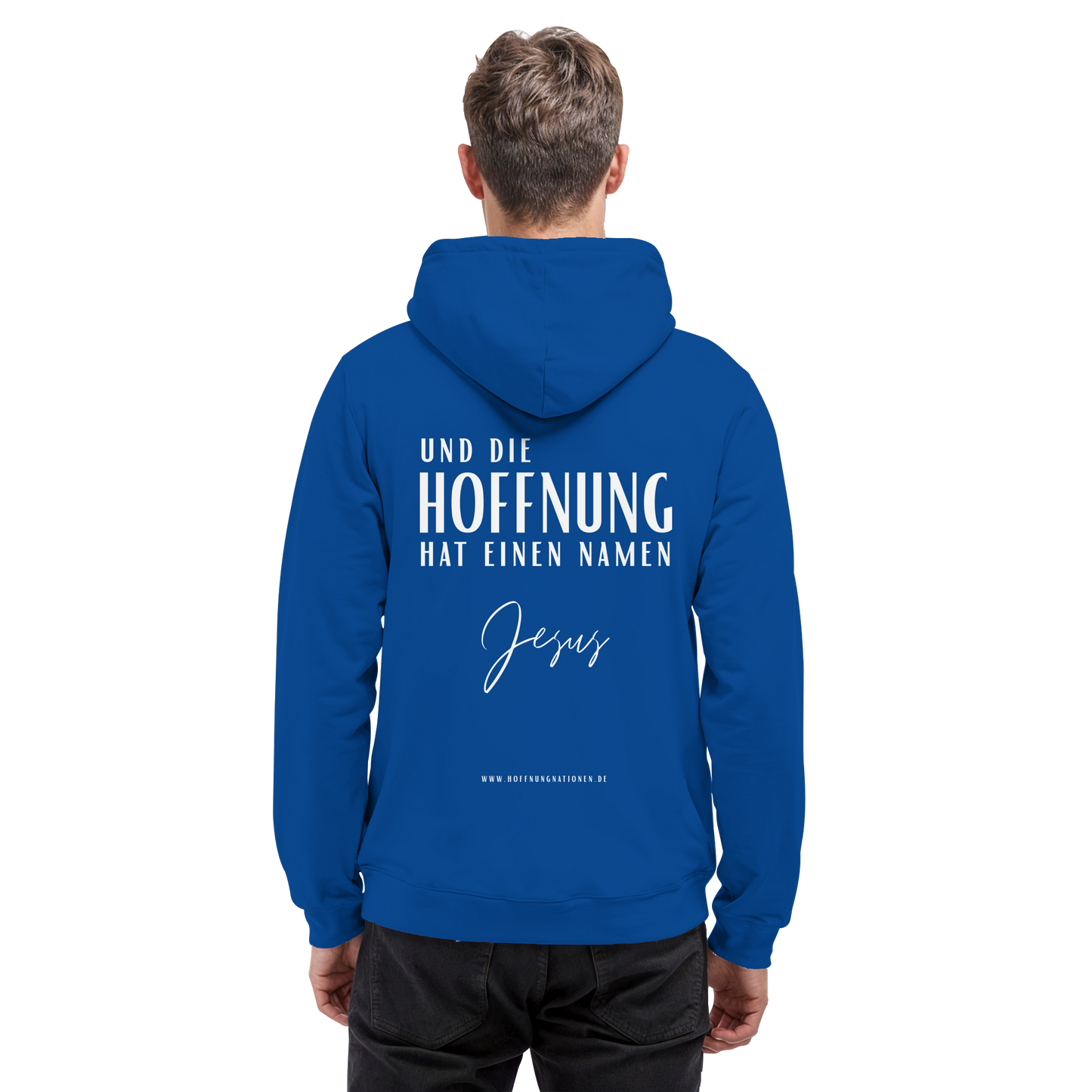 Die Hoffnung hat einen Namen - Jesus - Basic Unisex Hoodie