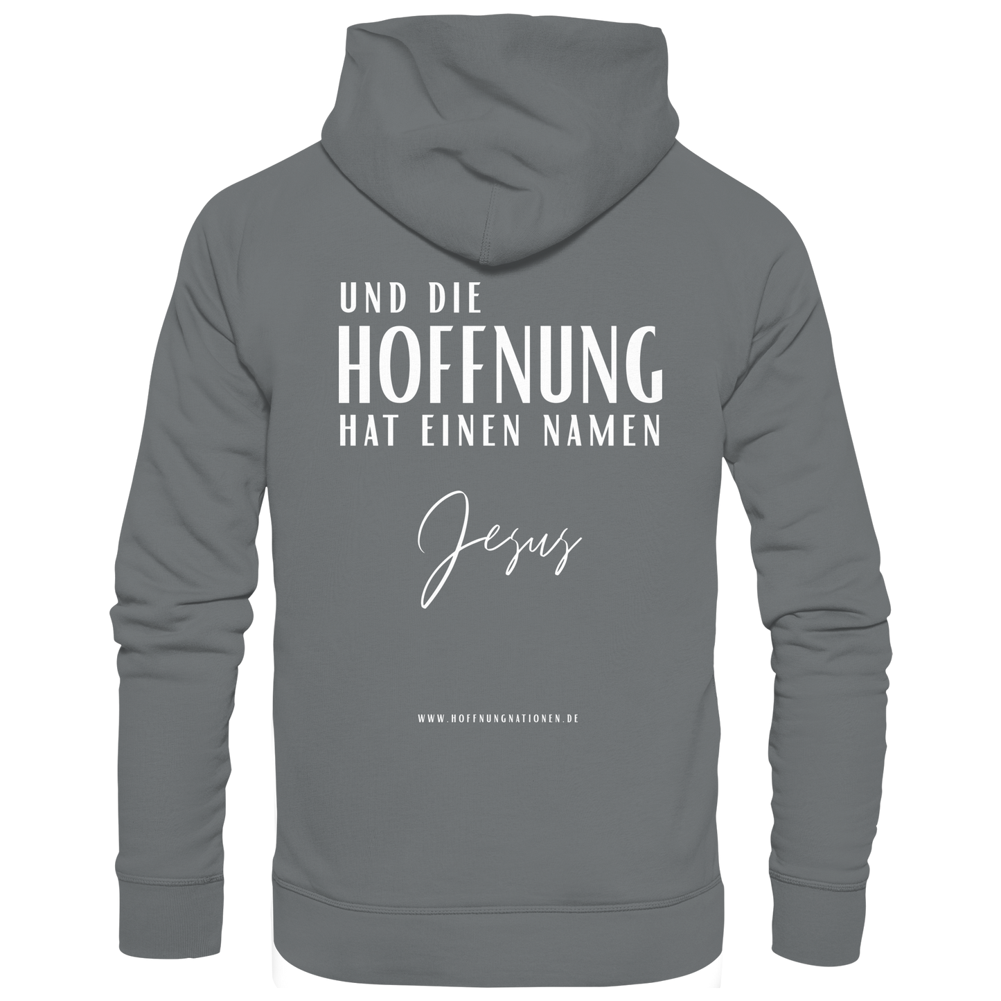 Die Hoffnung hat einen Namen - Jesus - Basic Unisex Hoodie