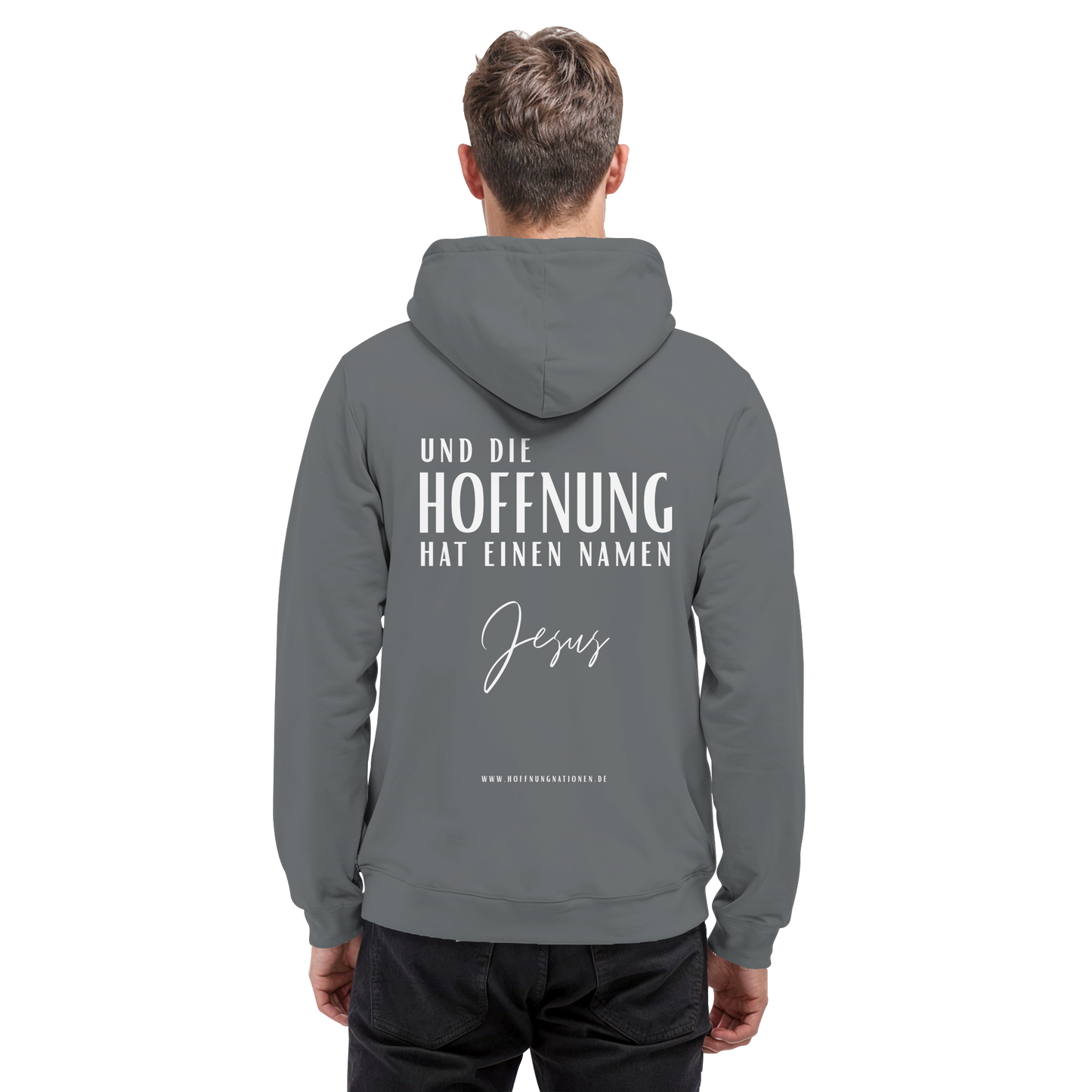 Die Hoffnung hat einen Namen - Jesus - Basic Unisex Hoodie