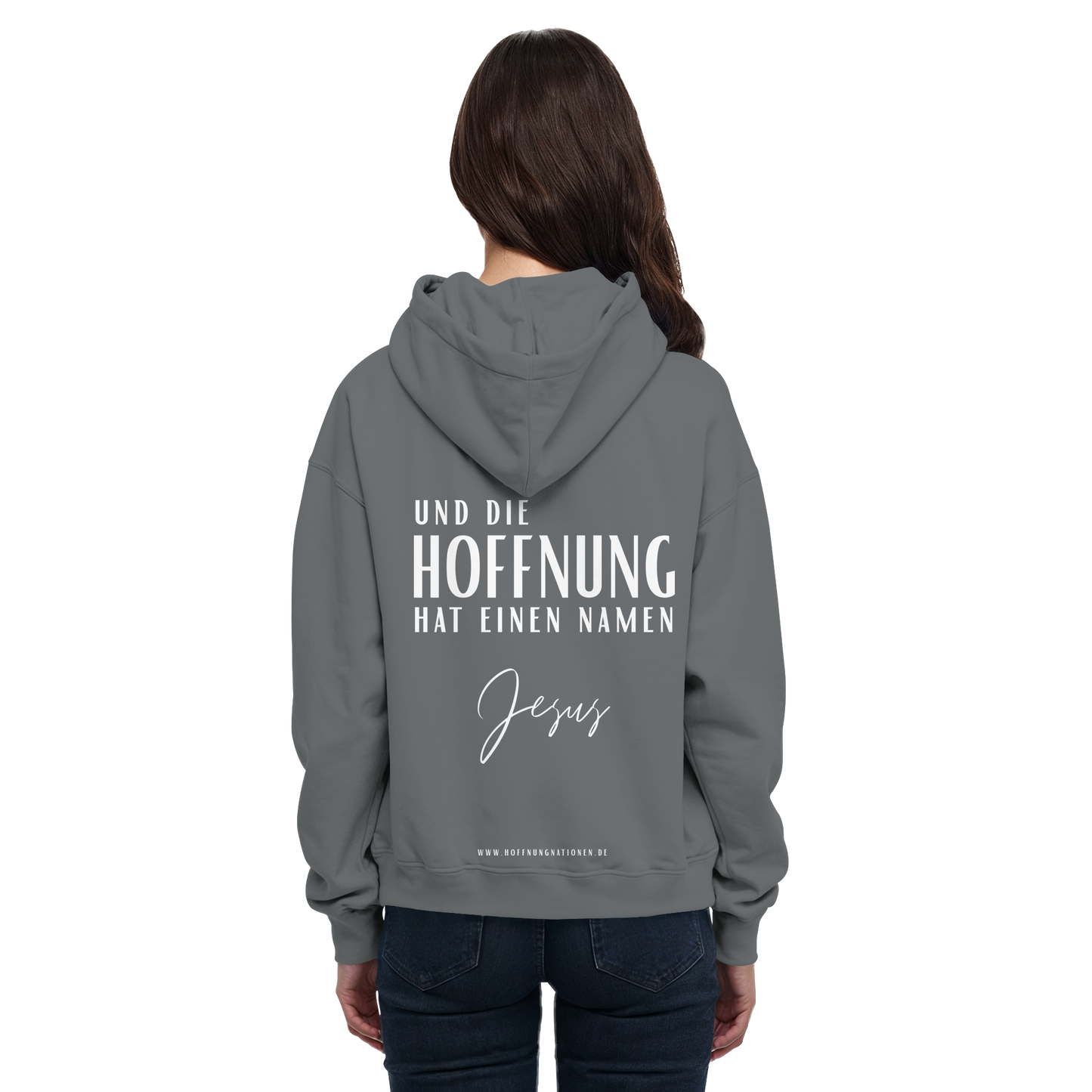 Die Hoffnung hat einen Namen - Jesus - Basic Unisex Hoodie