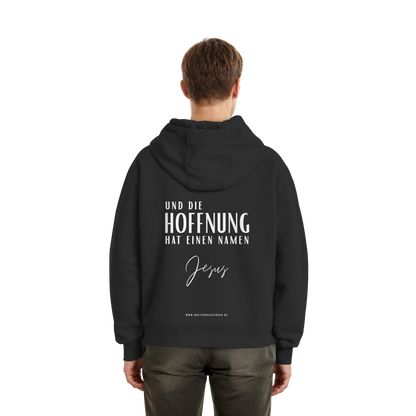 Die Hoffnung hat einen Namen - Jesus - Fluffy Boxcut Zipper