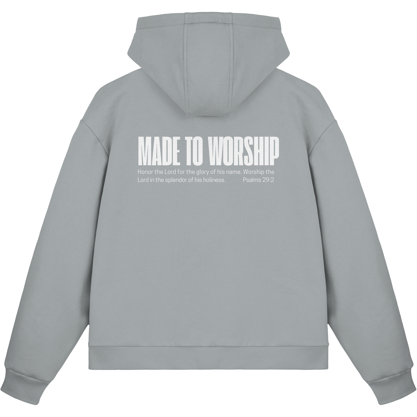 Made to Worship - Fluffy Boxcut Zipper