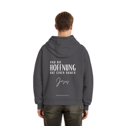 Die Hoffnung hat einen Namen - Jesus - Fluffy Boxcut Zipper