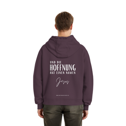 Die Hoffnung hat einen Namen - Jesus - Fluffy Boxcut Zipper