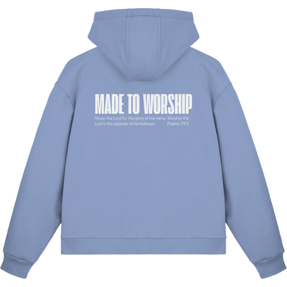 Made to Worship - Fluffy Boxcut Zipper