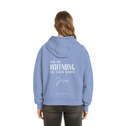 Die Hoffnung hat einen Namen - Jesus - Fluffy Boxcut Zipper