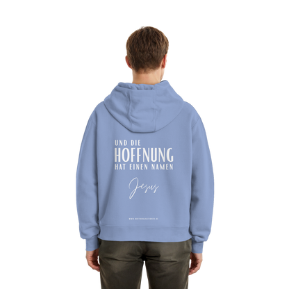 Die Hoffnung hat einen Namen - Jesus - Fluffy Boxcut Zipper