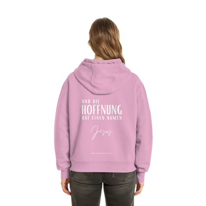 Die Hoffnung hat einen Namen - Jesus - Fluffy Boxcut Zipper