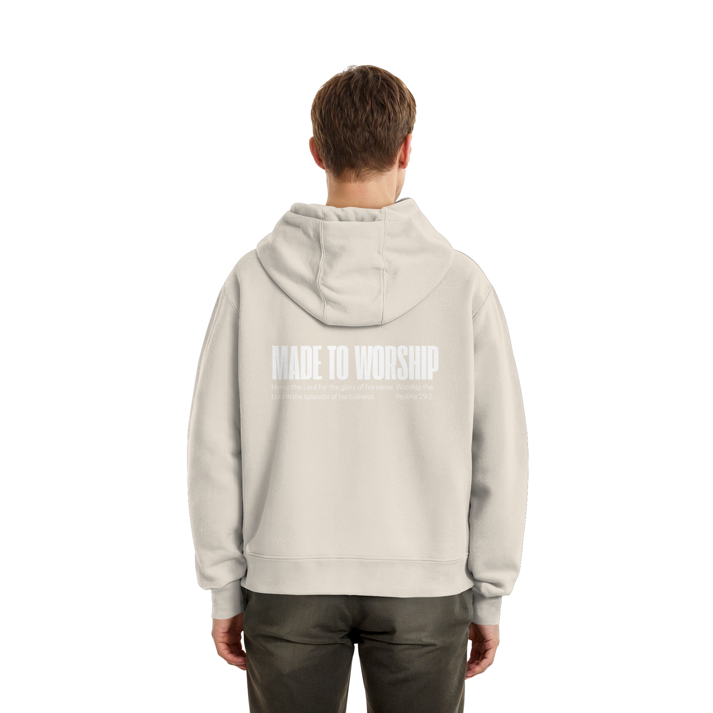 Made to Worship - Fluffy Boxcut Zipper