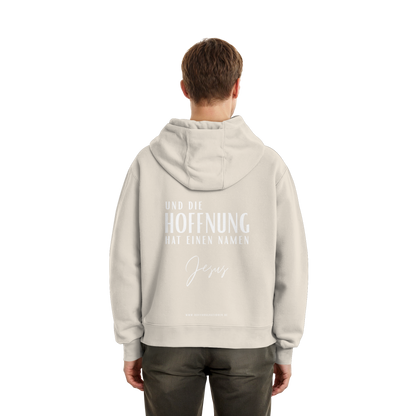 Die Hoffnung hat einen Namen - Jesus - Fluffy Boxcut Zipper