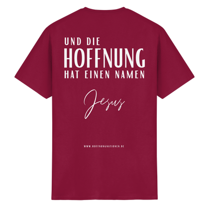 Die Hoffnung hat einen Namen - Jesus - T-Shirt