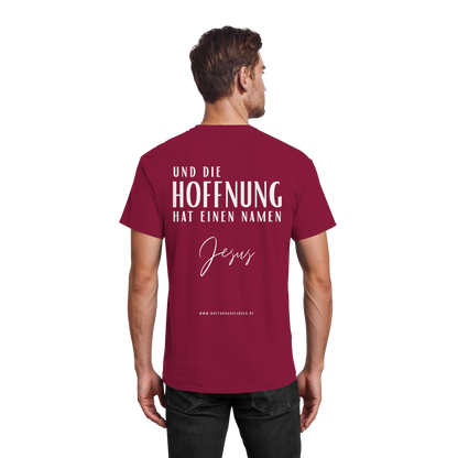 Die Hoffnung hat einen Namen - Jesus - T-Shirt