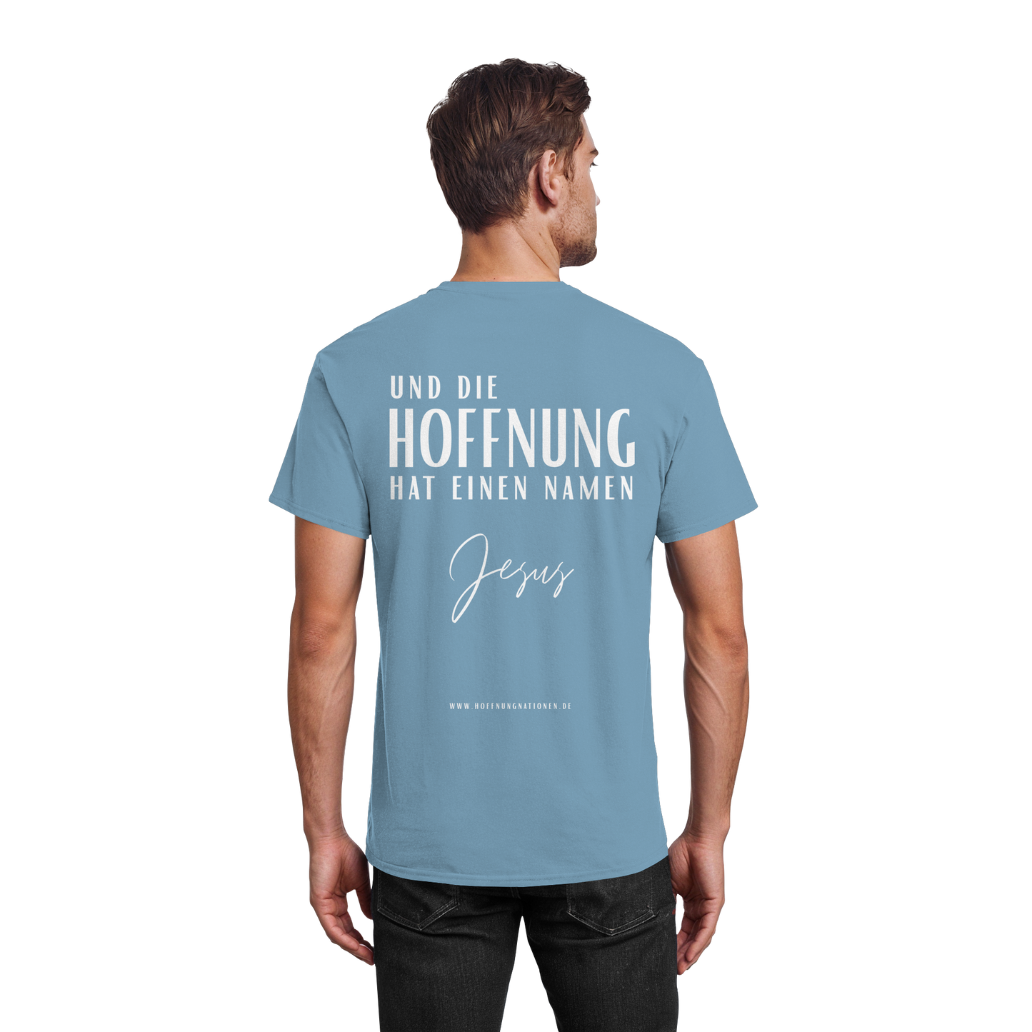 Die Hoffnung hat einen Namen - Jesus - T-Shirt